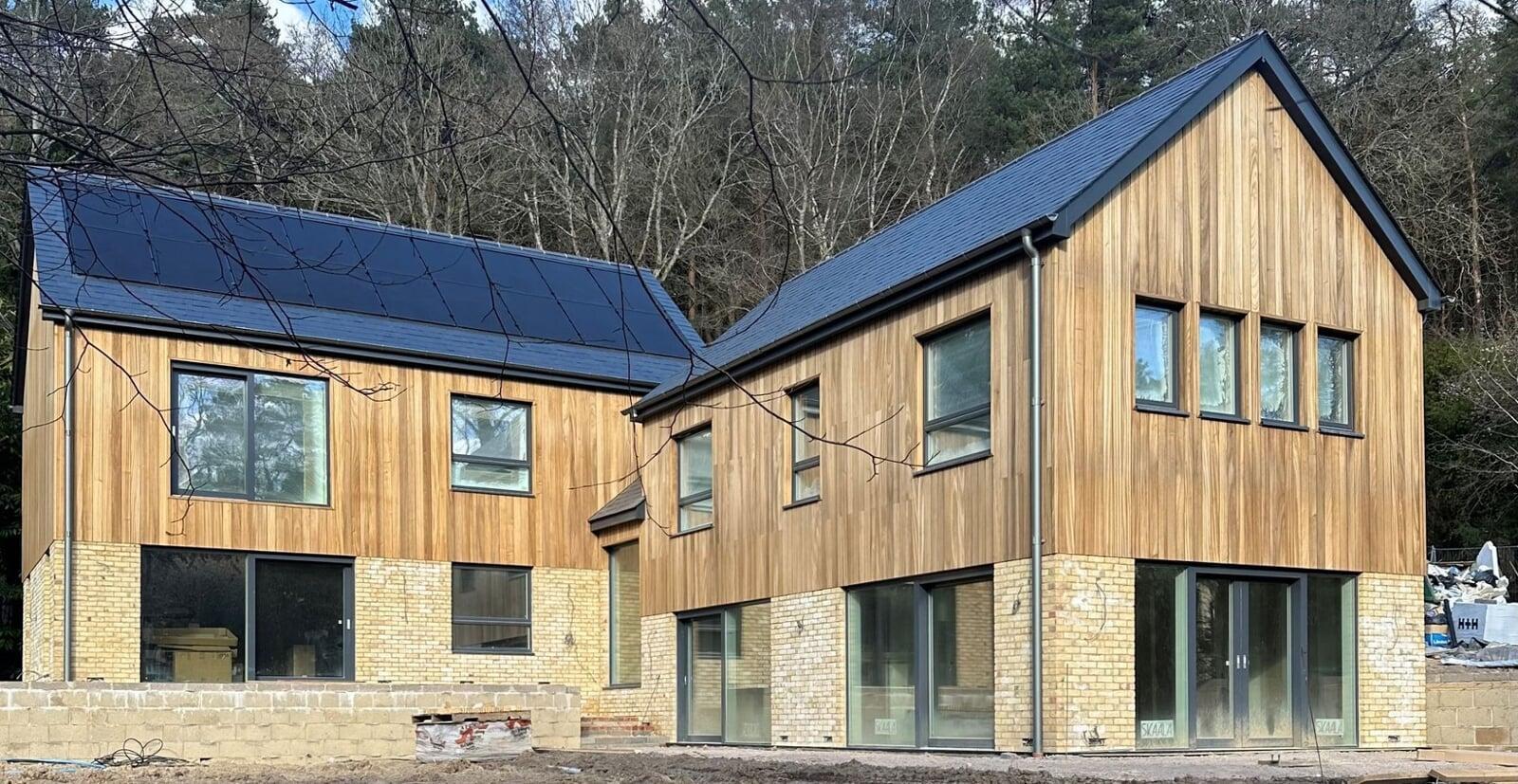 A luxury housing development in Grayshott, Surrey built using TALO's offsite superstructure system