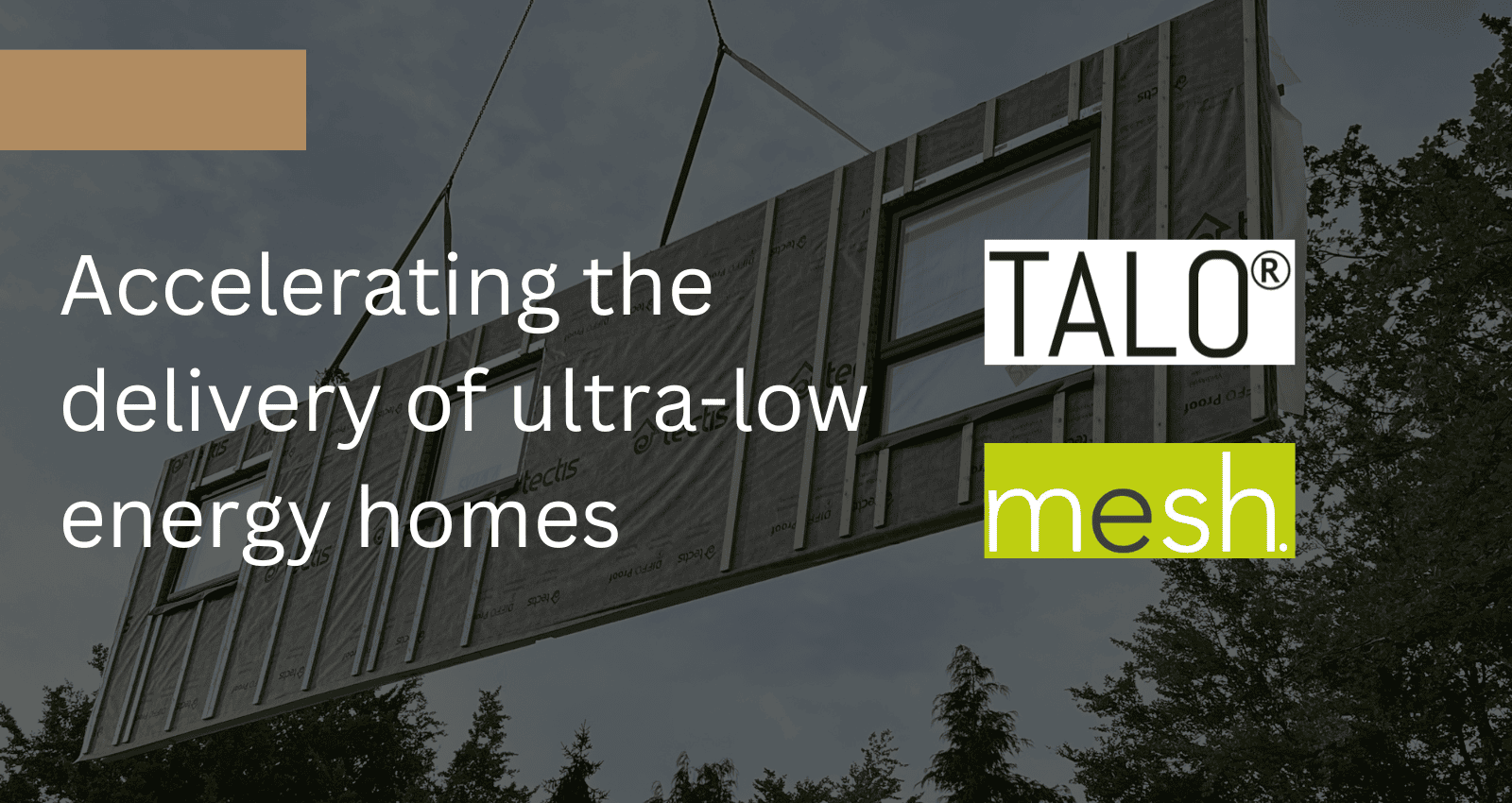 New collaboration signed to accelerate the delivery of ultra-low energy housing