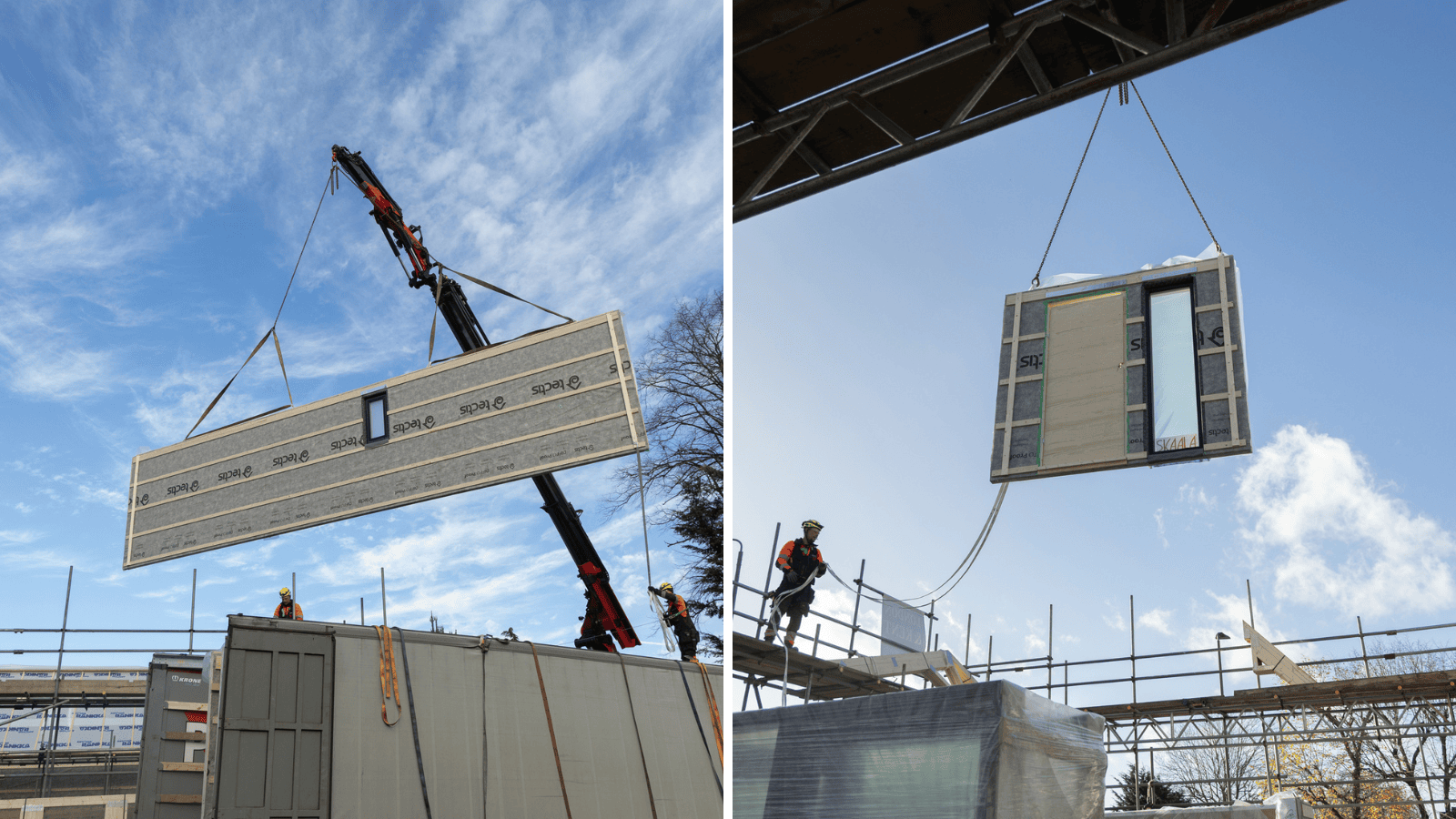 Two 4-bed Family Homes Built in just 8 days