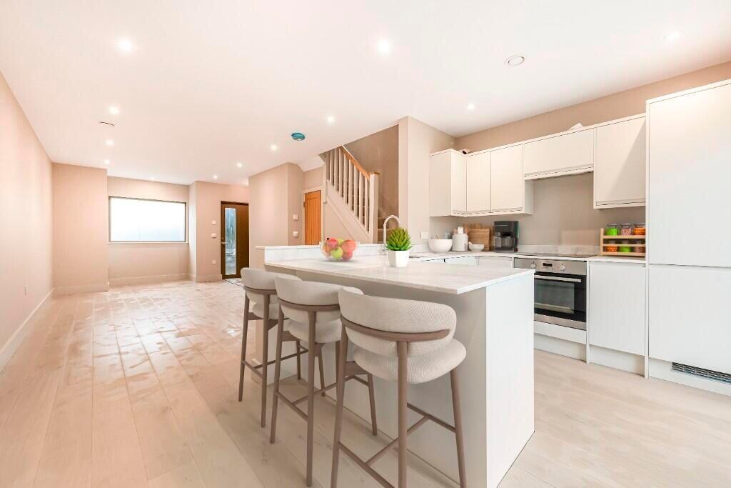 open-plan family kitchen living