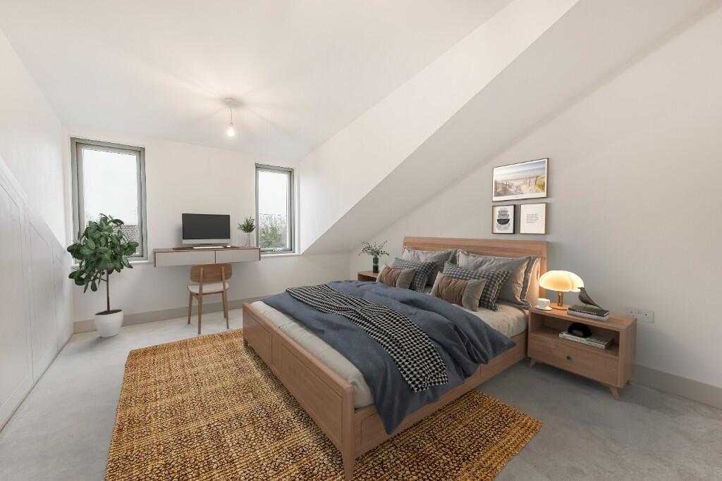 ultra-low energy three-bed mews-style houses