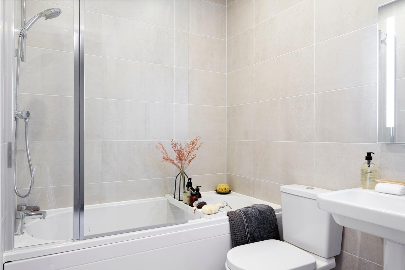 low energy electric underfloor heating, MVHR and solar package